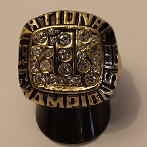 1996 Florida Gators Collectible Championship Ring Jones
